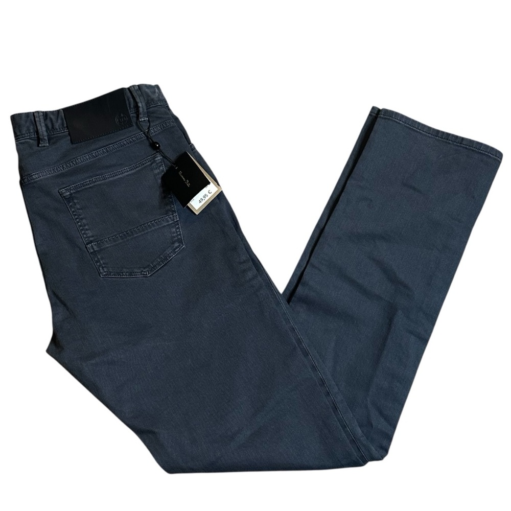 Massimo Dutti NWT Dark Gray Slim Fit Mens Jeans Size 32